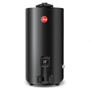 Termotanque RHEEM 80 lts Conexión Inferior de Pie Gas Natural