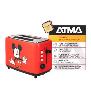 TOSTADOR ATMA TOAT39DN/P MICKEY/MINNIE